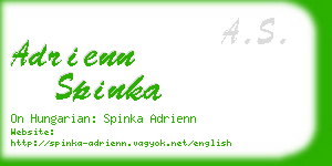 adrienn spinka business card
